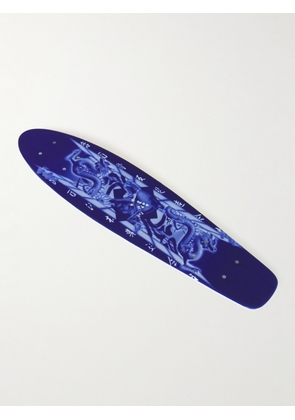 BY JAPAN - Maruhiro BAR BAR Evisen Kill Pill Porcelain Skateboard - Men - Blue