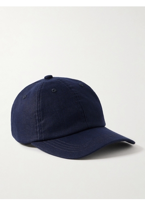 Mr P. - Linen-Twill Baseball Cap - Men - Blue