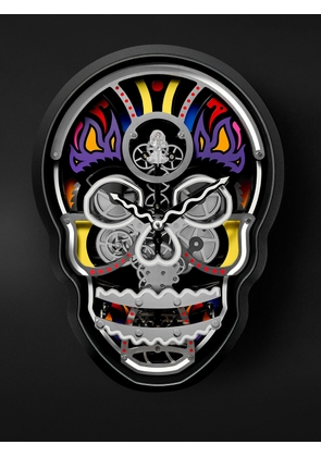 L’ÉPÉE 1839 - Fiona Krüger Vanitas Limited Edition Hand-Wound Palladium-Coated Wall Clock - Men - Black