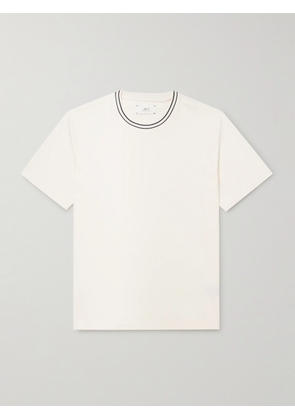 Mr P. - Striped Organic and Recycled Cotton-Jersey T-Shirt - Men - Neutrals - XS