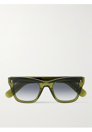 Mr P. - Cubitts Compton D-Frame Acetate Sunglasses - Men - Green