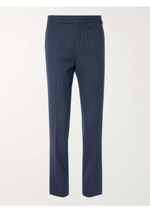 KINGSMAN - Harry's Blue Pinstriped Wool Suit Trousers - Men - Blue - IT 50