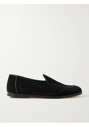 VINNY's - Belgee Suede Loafers - Men - Black - EU 40