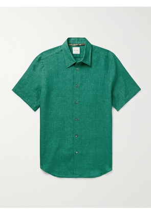 Paul Smith - Slim-Fit Linen Shirt - Men - Green - S