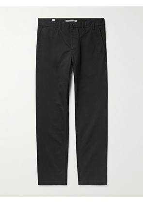 NORSE PROJECTS - Aros Heavy Straight-Leg Organic Cotton Trousers - Men - Black - UK/US 28