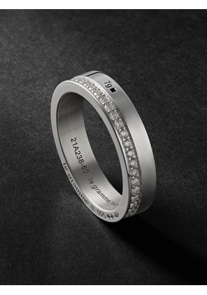 Le Gramme - 7g Sterling Silver Diamond Ring - Men - Silver - 60