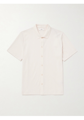 Mr P. - Jonny Regenerative Cotton Shirt - Men - Neutrals - XS