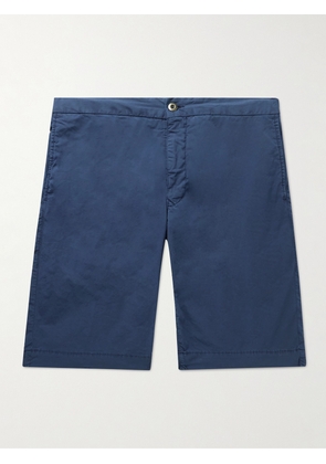 Slowear - Slim-Fit Cotton-Blend Bermuda Shorts - Men - Blue - UK/US 28