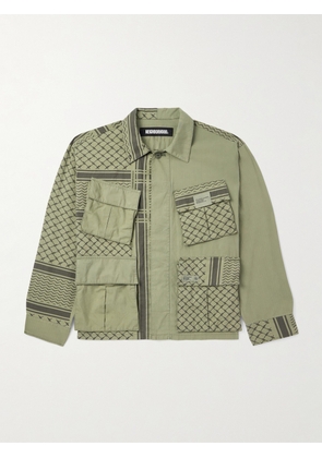 Neighborhood - Shemagh Fatigue Printed Cotton-Ripstop Jacket - Men - Green - S