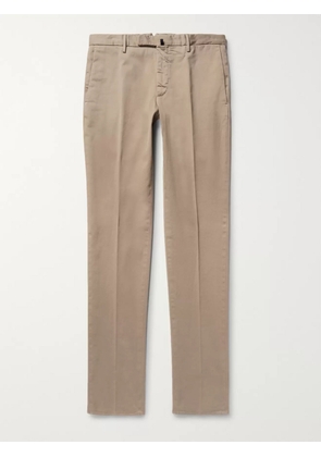 Slowear - Four Season Slim-Fit Cotton-Blend Chinos - Men - Brown - IT 44