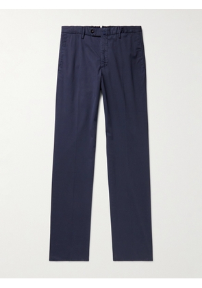 Slowear - Four Season Relaxed-Fit Cotton-Blend Chinos - Men - Blue - IT 44