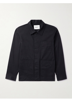 NN07 - Olav 1920 Organic Stretch-Cotton Shirt - Men - Black - S