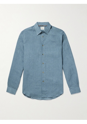 Paul Smith - Linen Shirt - Men - Blue - S