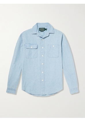 Polo Ralph Lauren - Polo Country Logo-Print Denim Shirt - Men - Blue - XS