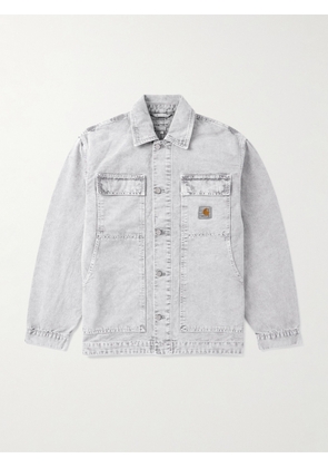 Carhartt WIP - OG Arctic Logo-Appliquéd Organic Cotton-Canvas Overshirt - Men - Gray - XS