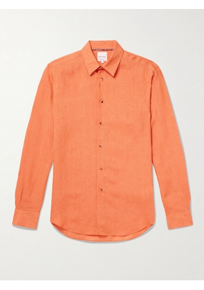 Paul Smith - Linen Shirt - Men - Orange - S