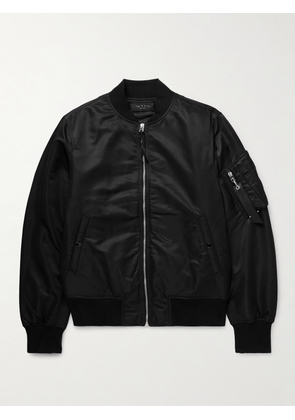 Rag & Bone - ICONS Manston Nylon Bomber Jacket - Men - Black - XS