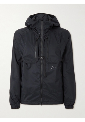 CAYL - Logo-Print Buckled Nylon-Ripstop Hooded Jacket - Men - Black - M