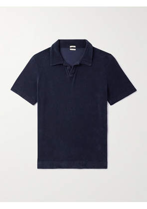 Massimo Alba - Aruba Terry Polo Shirt - Men - Blue - S