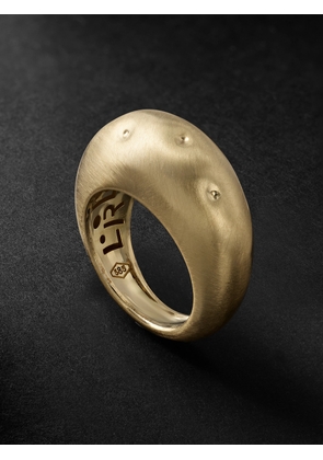 LAUREN RUBINSKI - Gold Signet Ring - Men - Gold