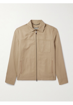 Canali - Linen and Silk-Blend Jacket - Men - Neutrals - IT 46