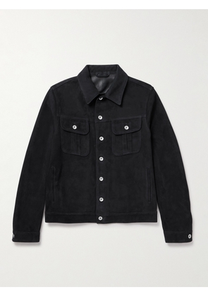 Valstar - Davis Suede Trucker Jacket - Men - Blue - IT 44