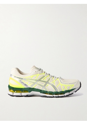 Asics - GEL-KAYANO® 20 Rubber-Trimmed Mesh Sneakers - Men - Neutrals - UK 6