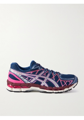 Asics - GEL-KAYANO® 20 Rubber-Trimmed Mesh Sneakers - Men - Blue - UK 6