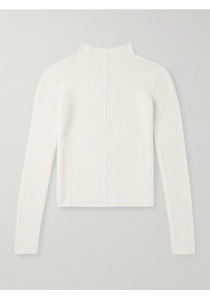 Rick Owens - Slim-Fit Ribbed-Knit Sweater - Men - White - XS