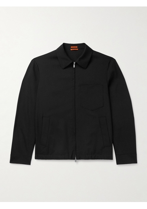 Barena - Zaleto Virgin Wool-Ripstop Jacket - Men - Black - IT 46