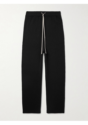 Rick Owens - Las Palmas Straight-Leg Cashmere Sweatpants - Men - Black - XS