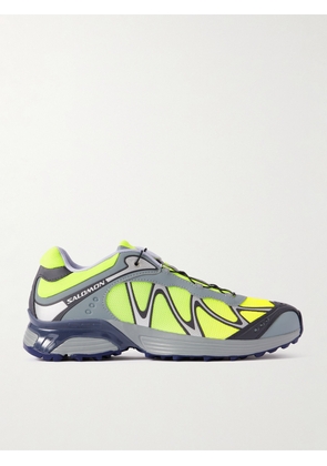 Salomon - XT-WHISPER Rubber-Trimmed Mesh Sneakers - Men - Green - UK 7