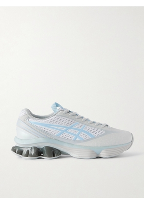 Asics - US6-S Gel-Kinetic Fluent Rubber-Trimmed Mesh Sneakers - Men - Gray - UK 6