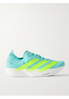 ADIDAS RUNNING - Adizero Takumi Sen 11 Rubber-Trimmed Ripstop Running Sneakers - Men - Blue - UK 6