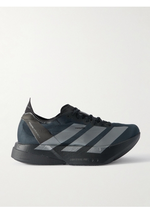 ADIDAS RUNNING - Adizero Adios Pro 4 Rubber-Trimmed Ripstop Running Sneakers - Men - Black - UK 6