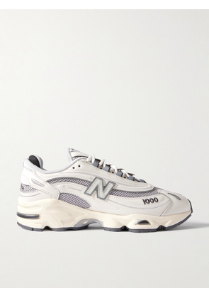 New Balance - 1000 Rubber-Trimmed Mesh Sneakers - Men - Neutrals - UK 6