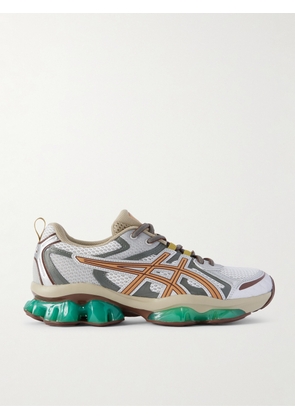 Asics - GEL-QUANTUM KINETIC Rubber-Trimmed Mesh Sneakers - Men - Green - UK 6
