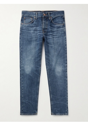 Nudie Jeans - Steady Eddie II Slim-Fit Straight-Leg Organic Jeans - Men - Blue - 28W 32L