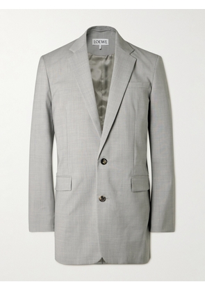 LOEWE - Wool Blazer - Men - Gray - IT 44