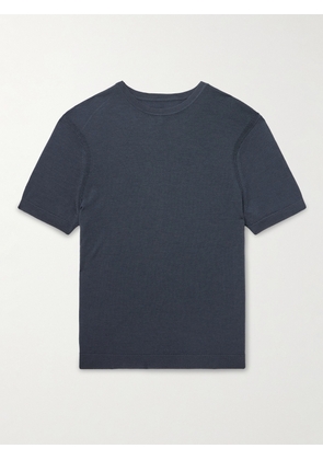 Rag & Bone - Aulton Wool and Lyocell-Blend T-Shirt - Men - Blue - XS