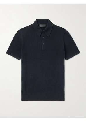 Nili Lotan - Myles Cashmere Polo Shirt - Men - Blue - S