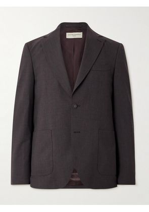 Officine Générale - Arthus Wool-Blend Blazer - Men - Brown - IT 44