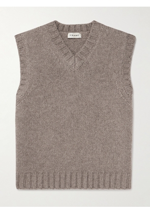FRAME - Yak and Merino Wool-Blend Sweater Vest - Men - Neutrals - S
