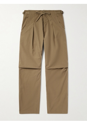 MARANT - Deyann Tapered Cotton-Blend Twill Trousers - Men - Green - UK/US 36