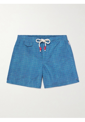 Orlebar Brown - Standard Riptide Straight-Leg Mid-Length Printed Swim Shorts - Men - Blue - UK/US 28
