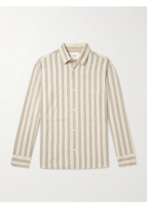 NN07 - Freddy Striped TENCEL™ Modal-Blend Overshirt - Men - Neutrals - S