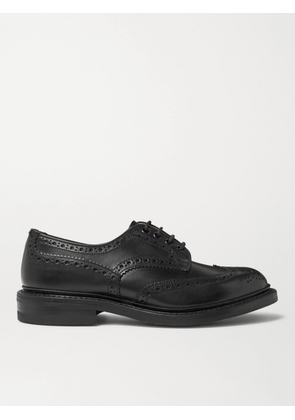 TRICKER'S - Bourton Leather Wingtip Brogues - Men - Black - UK 6