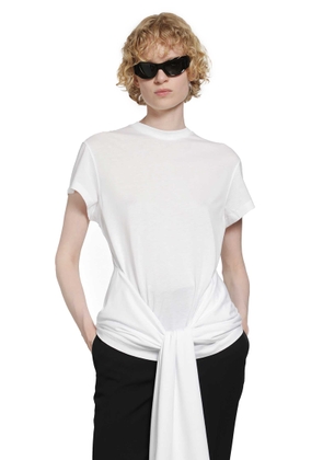 Tie-Waist Jersey Top