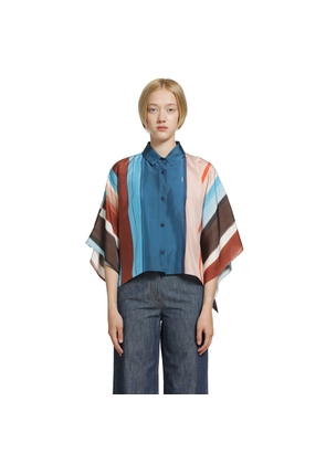 Striped Silk Shirt