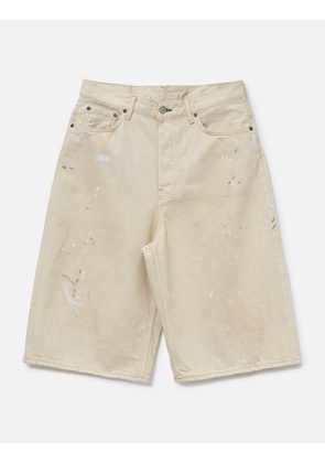 Distressed Denim Shorts